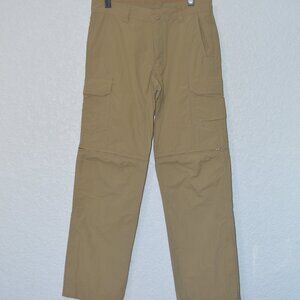 Mens Eddie Bauer Tan Exploration Convertible Pants/Shorts Size 30x32 (NWT)